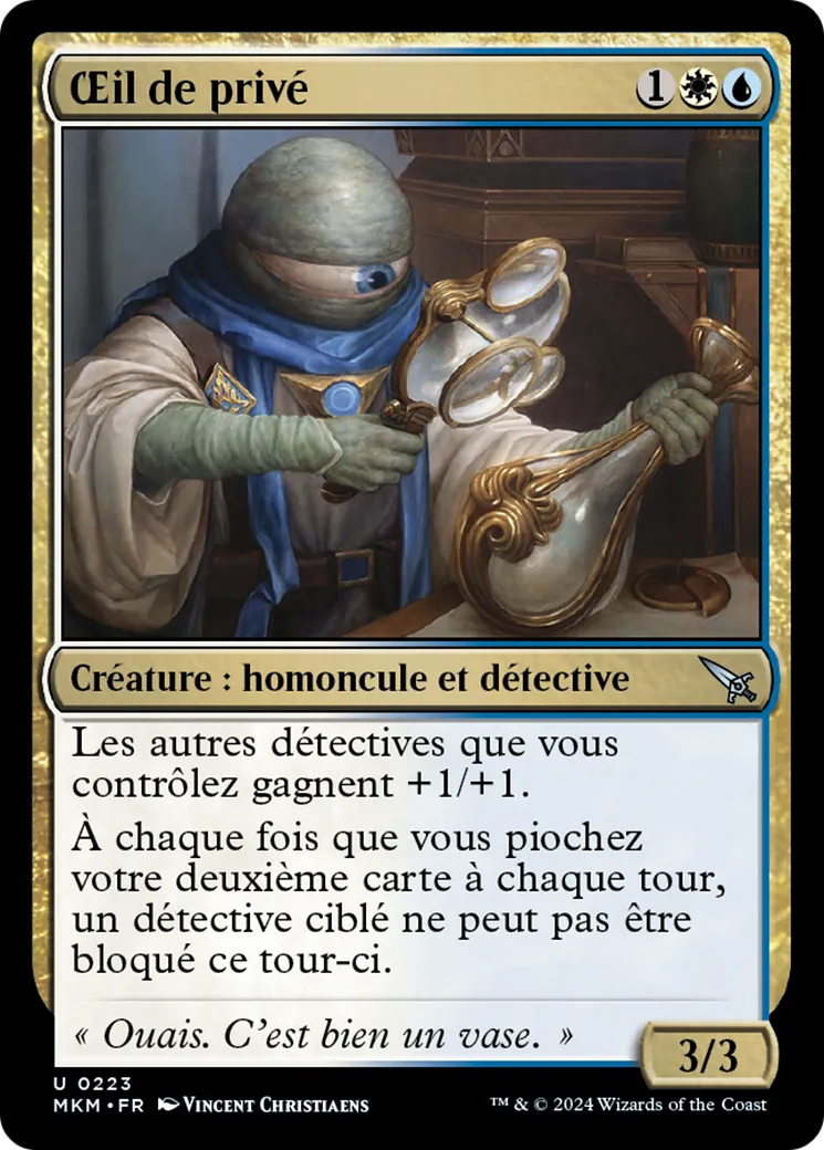 Œil de privé — Murders at Karlov Manor — Magic: The Gathering