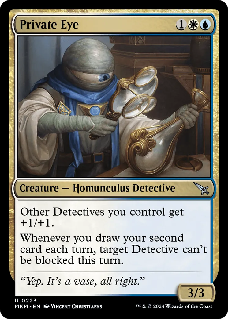 Œil de privé — Murders at Karlov Manor — Magic: The Gathering
