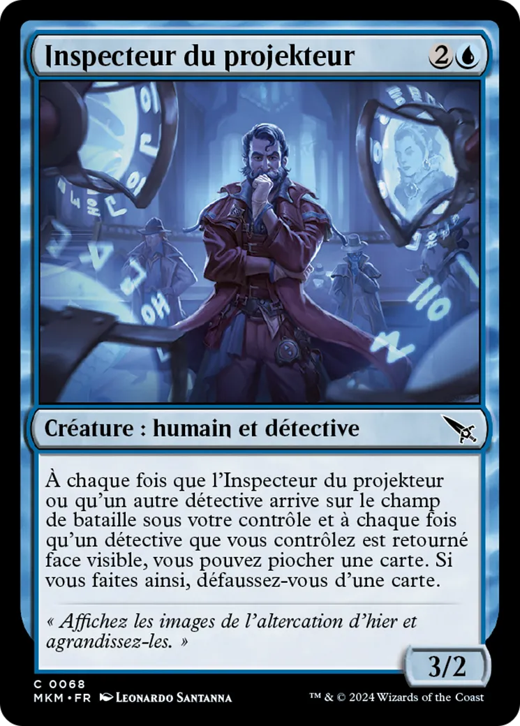 Inspecteur du projekteur — Murders at Karlov Manor — Magic: The Gathering