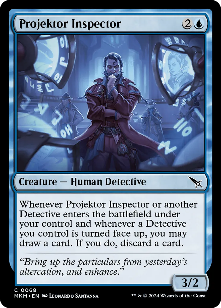 Inspecteur du projekteur — Murders at Karlov Manor — Magic: The Gathering