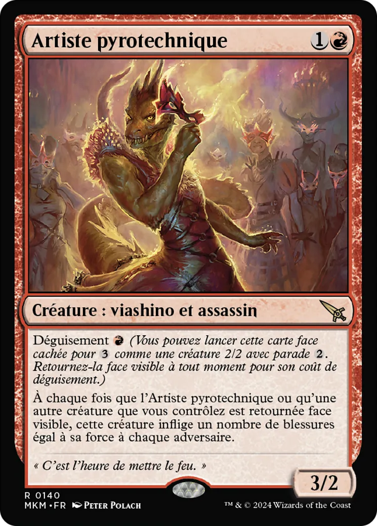 Artiste pyrotechnique — Murders at Karlov Manor — Magic: The Gathering