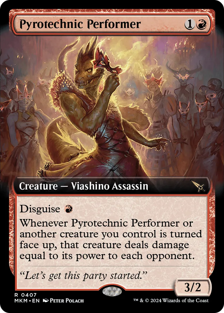 Artiste pyrotechnique — Murders at Karlov Manor — Magic: The Gathering