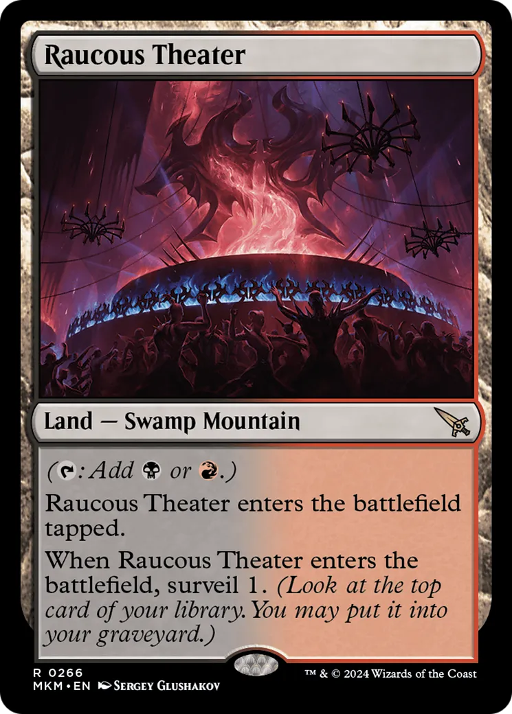 Théâtre tapageur — Murders at Karlov Manor — Magic: The Gathering