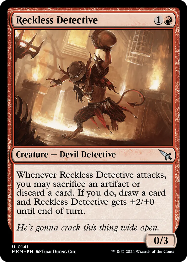 Investigateur trop zélé — Murders at Karlov Manor — Magic: The Gathering