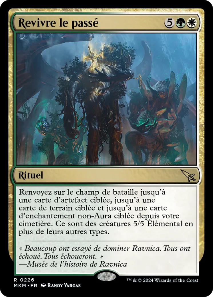 Revivre le passé — Murders at Karlov Manor — Magic: The Gathering