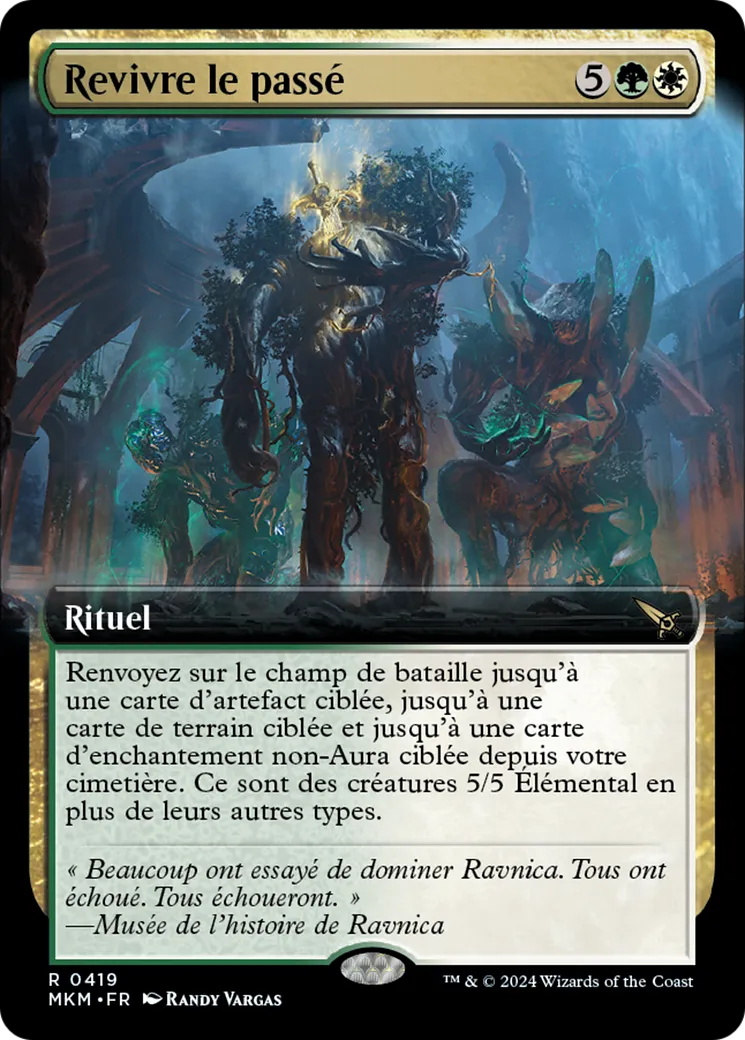 Revivre le passé — Murders at Karlov Manor — Magic: The Gathering