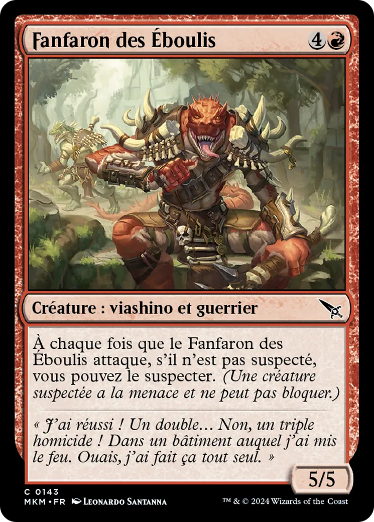 Fanfaron des Éboulis — Murders at Karlov Manor — Magic: The Gathering