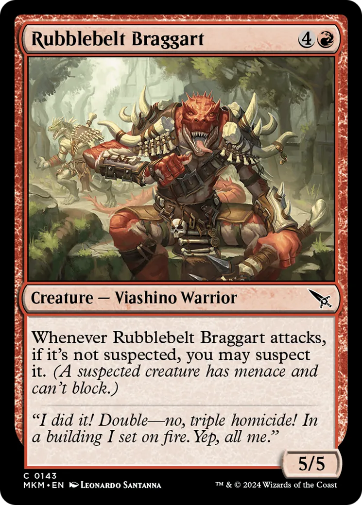Fanfaron des Éboulis — Murders at Karlov Manor — Magic: The Gathering