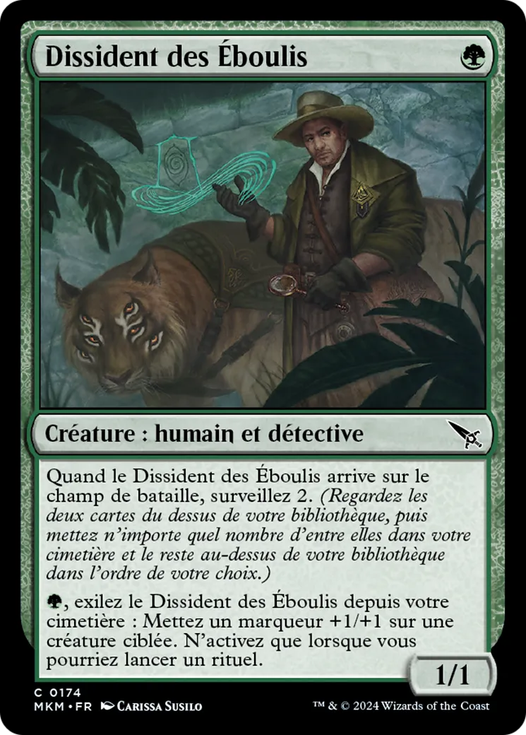 Dissident des Éboulis — Murders at Karlov Manor — Magic: The Gathering