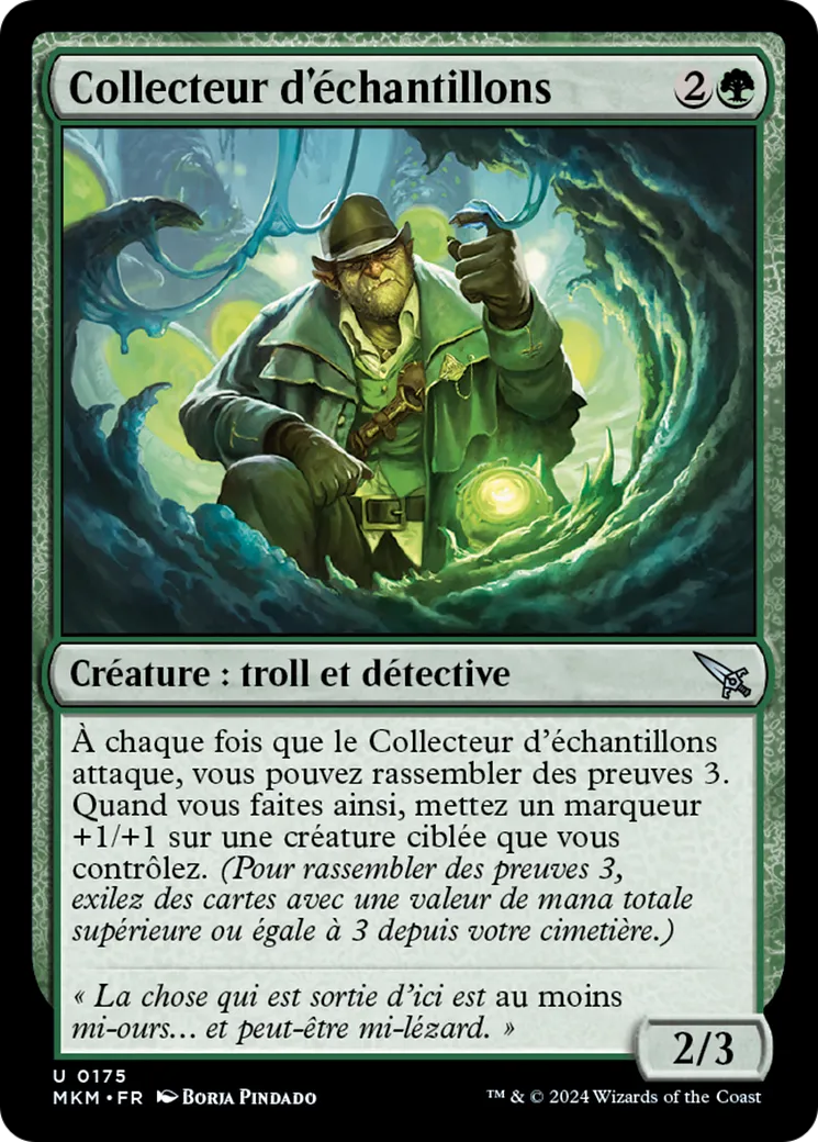 Collecteur d'échantillons — Murders at Karlov Manor — Magic: The Gathering