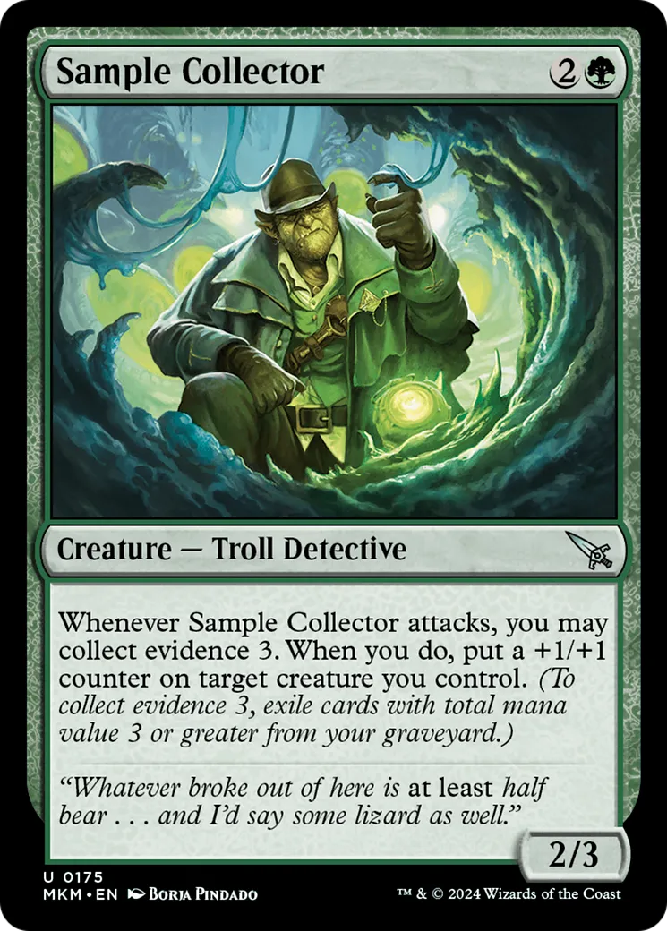 Sample Collector — Murders at Karlov Manor — Magic: The Gathering