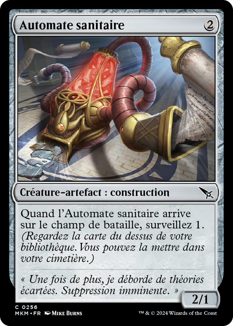 Automate sanitaire — Murders at Karlov Manor — Magic: The Gathering