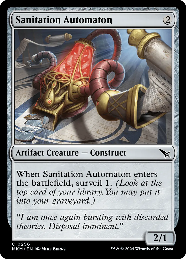 Automate sanitaire — Murders at Karlov Manor — Magic: The Gathering