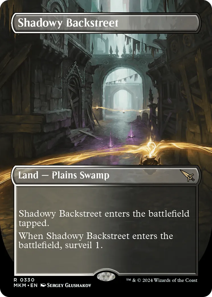 Shadowy Backstreet — Murders at Karlov Manor — Magic: The Gathering