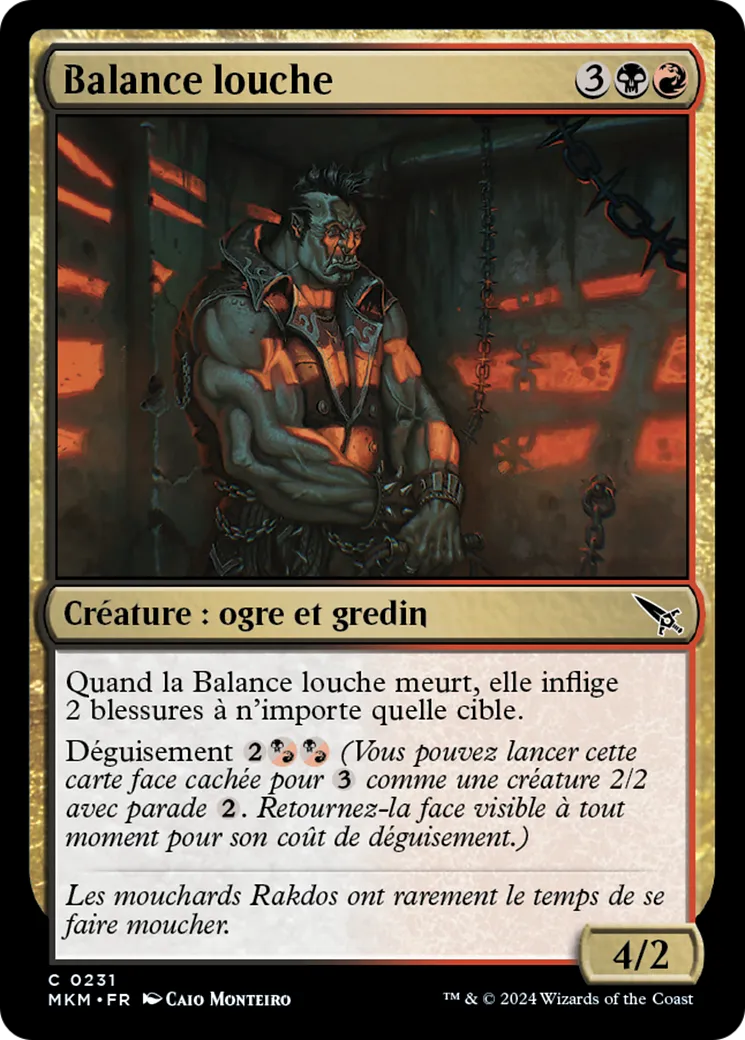 Balance louche — Murders at Karlov Manor — Magic: The Gathering