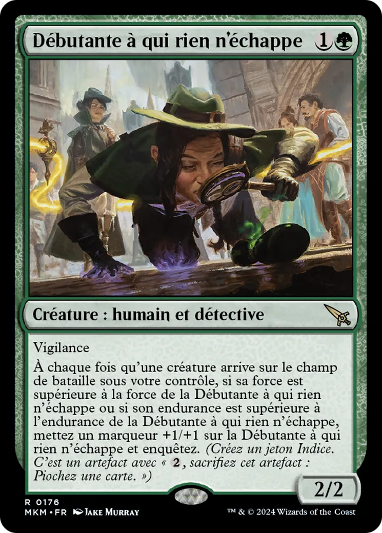 Débutante à qui rien n'échappe — Murders at Karlov Manor — Magic: The Gathering