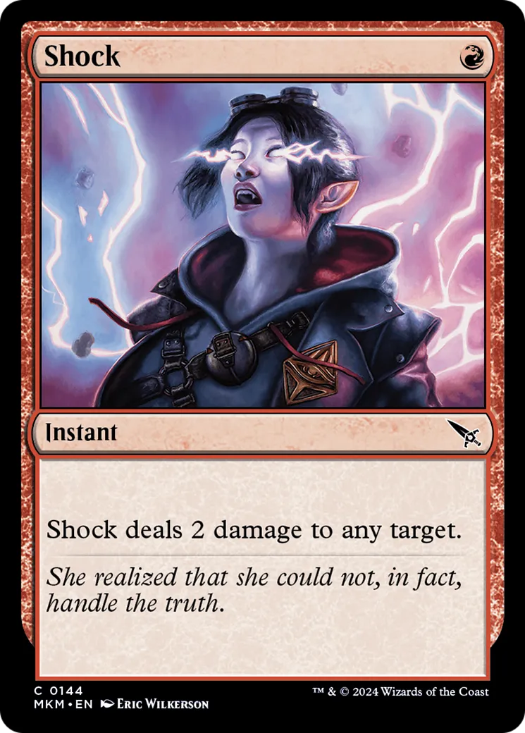 Shock — Murders at Karlov Manor — Magic: The Gathering