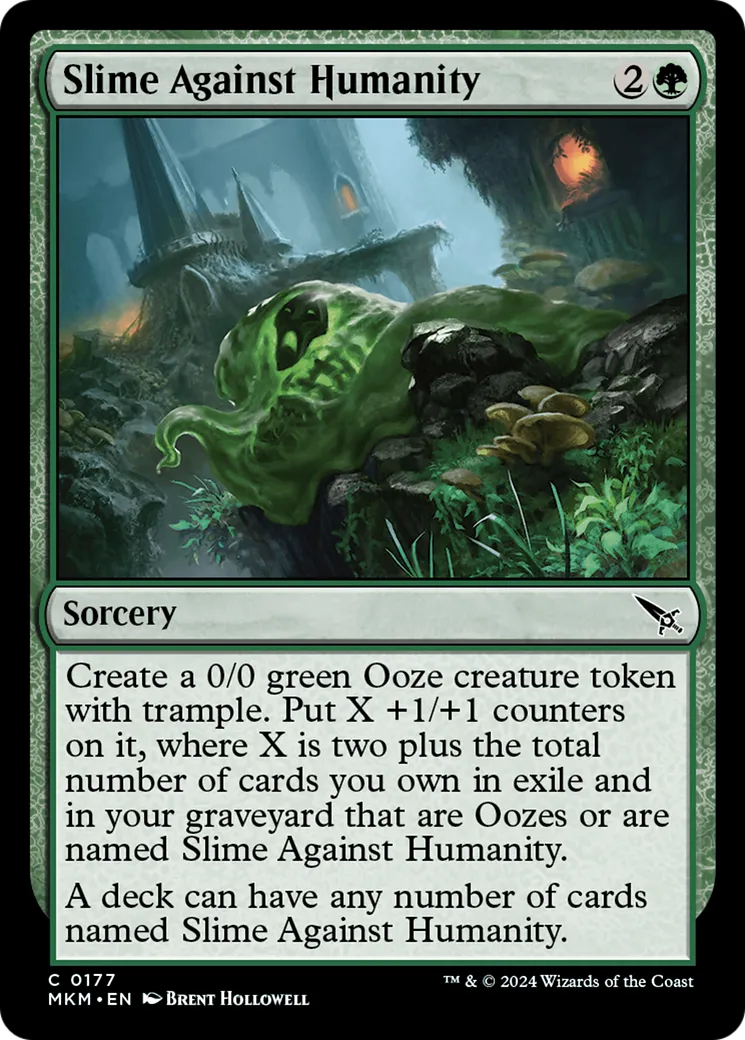 Slime Against Humanity — Murders at Karlov Manor — Magic: The Gathering