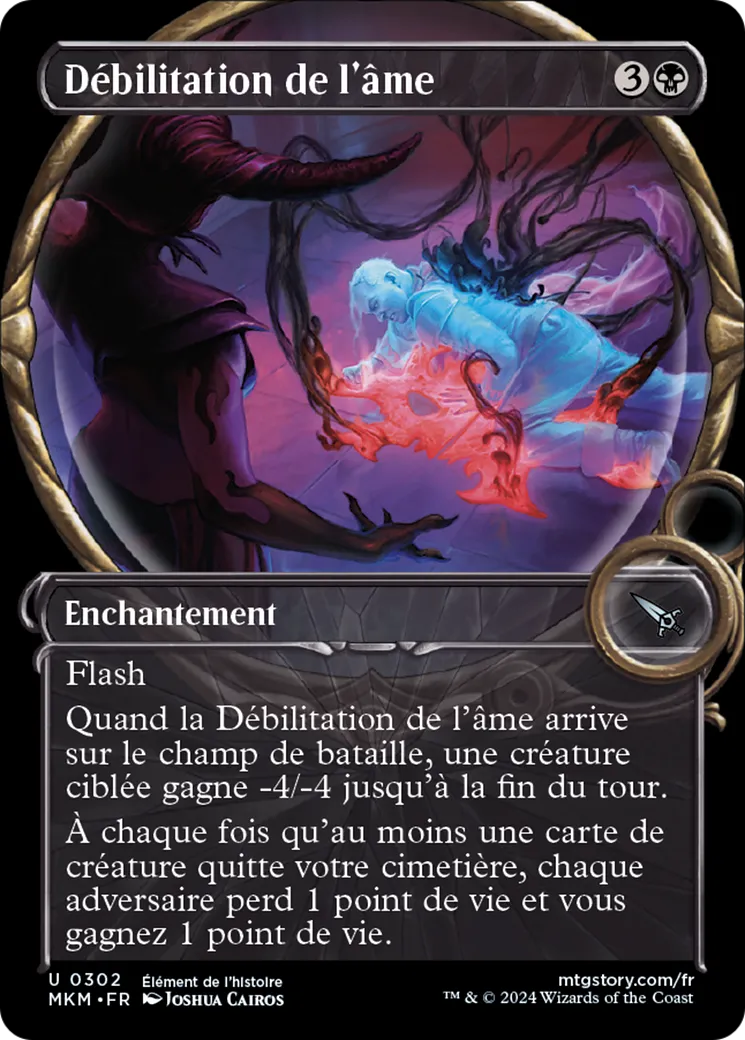 Débilitation de l'âme — Murders at Karlov Manor — Magic: The Gathering