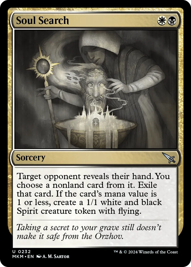 Questionnement intérieur — Murders at Karlov Manor — Magic: The Gathering