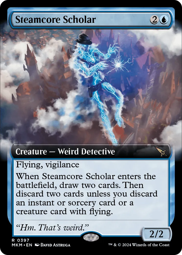 Steamcore Scholar — Murders at Karlov Manor — Magic: The Gathering
