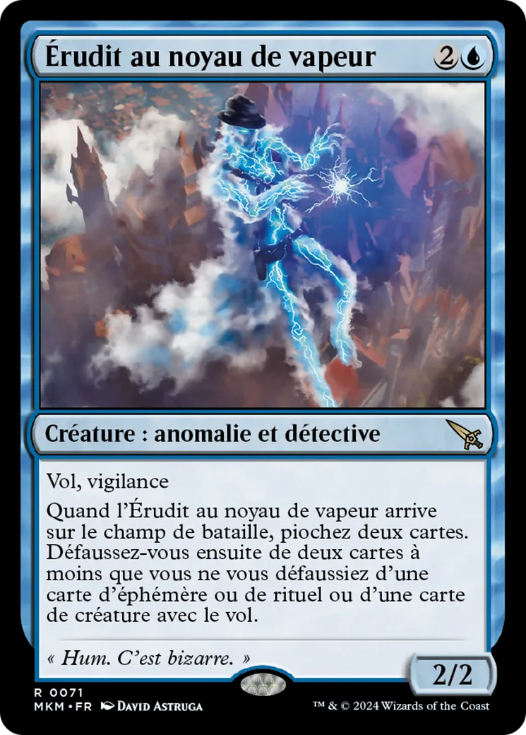 Érudit au noyau de vapeur — Murders at Karlov Manor — Magic: The Gathering