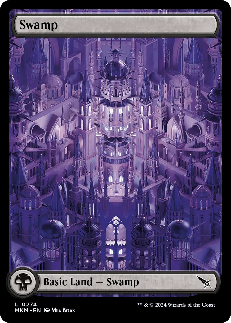 Swamp — Murders at Karlov Manor — Magic: The Gathering