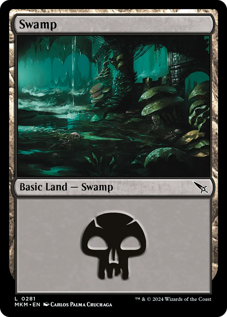Swamp — Murders at Karlov Manor — Magic: The Gathering