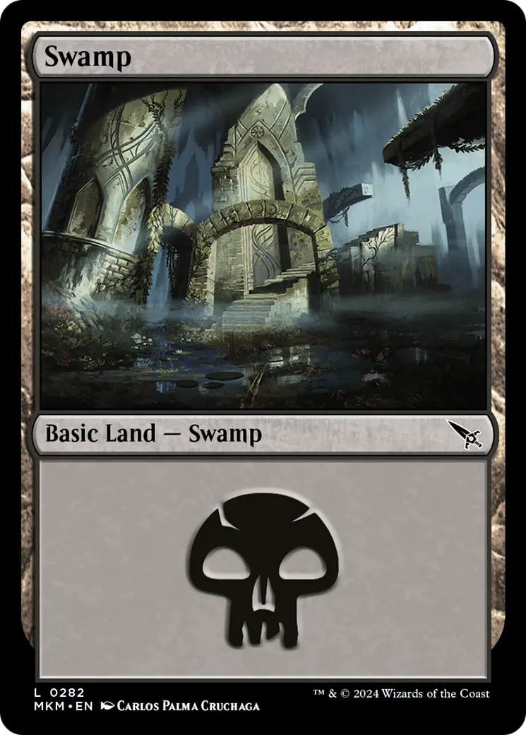 Swamp — Murders at Karlov Manor — Magic: The Gathering
