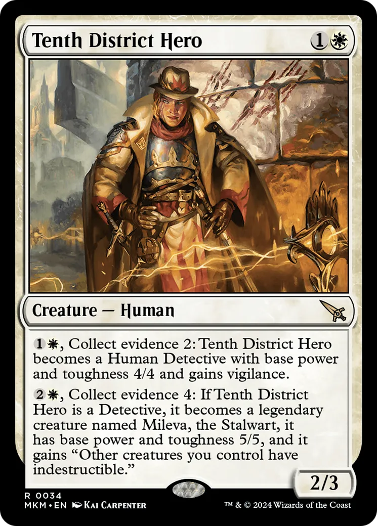 Tenth District Hero — Murders at Karlov Manor — Magic: The Gathering