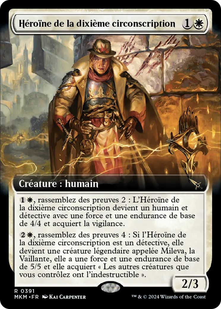 Héroïne de la dixième circonscription — Murders at Karlov Manor — Magic: The Gathering