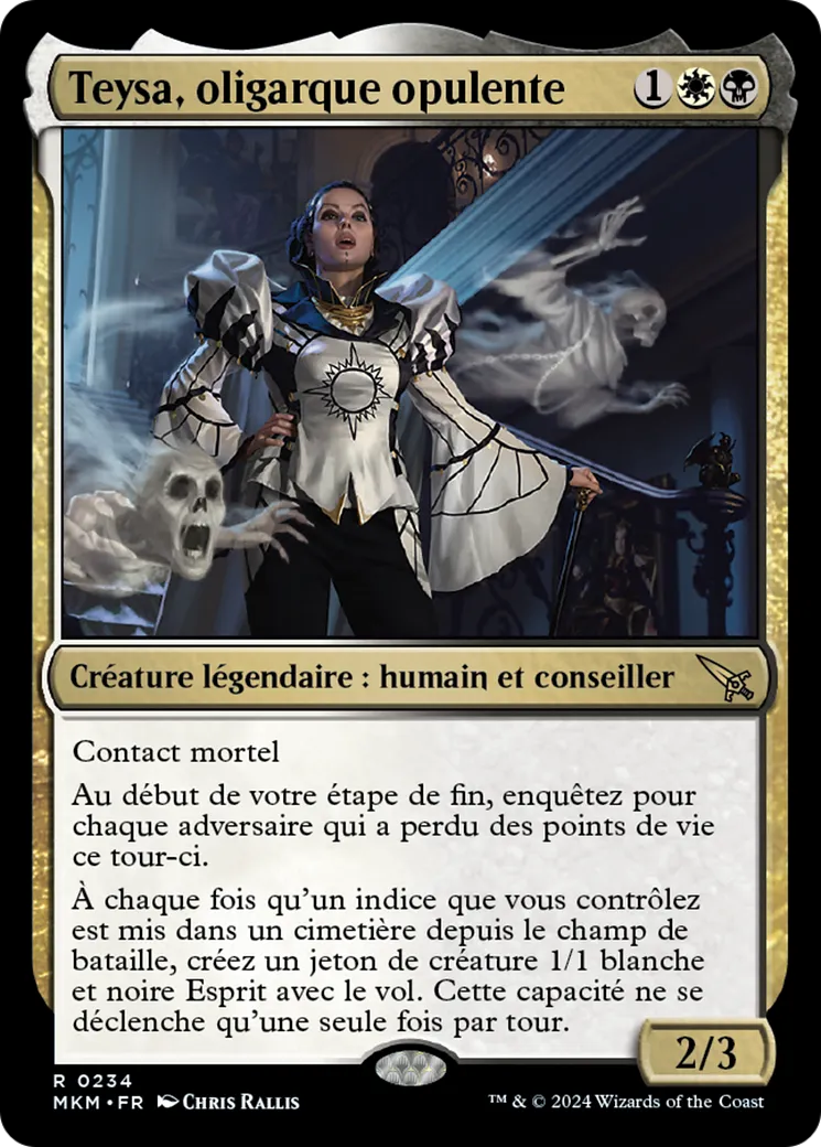 Teysa, oligarque opulente — Murders at Karlov Manor — Magic: The Gathering