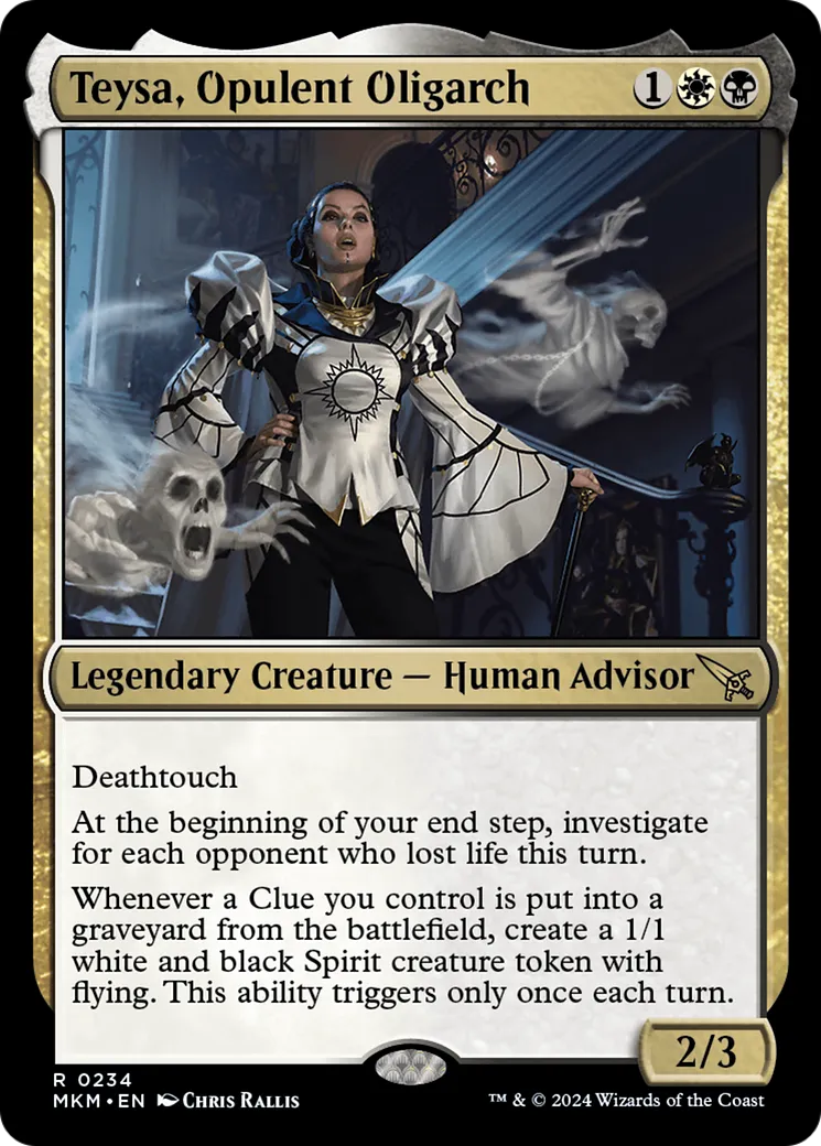 Teysa, Opulent Oligarch — Murders at Karlov Manor — Magic: The Gathering