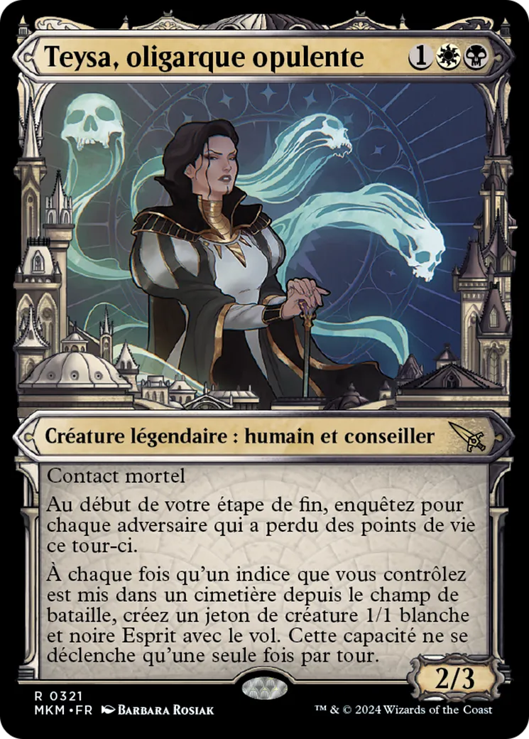 Teysa, oligarque opulente — Murders at Karlov Manor — Magic: The Gathering