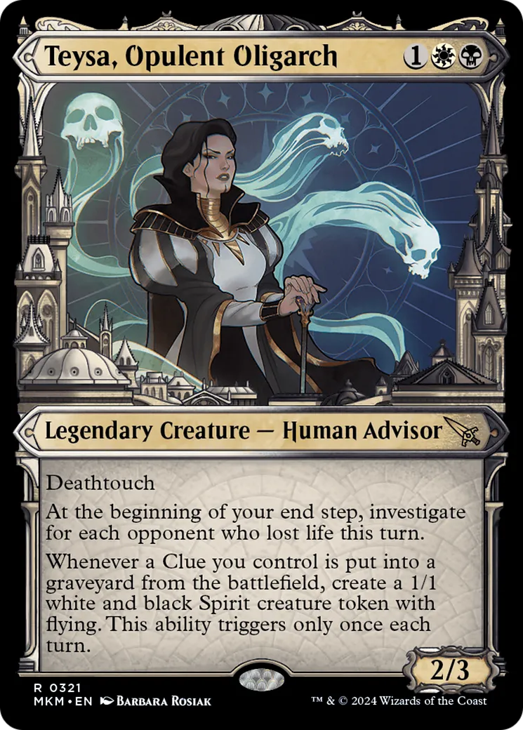 Teysa, Opulent Oligarch — Murders at Karlov Manor — Magic: The Gathering