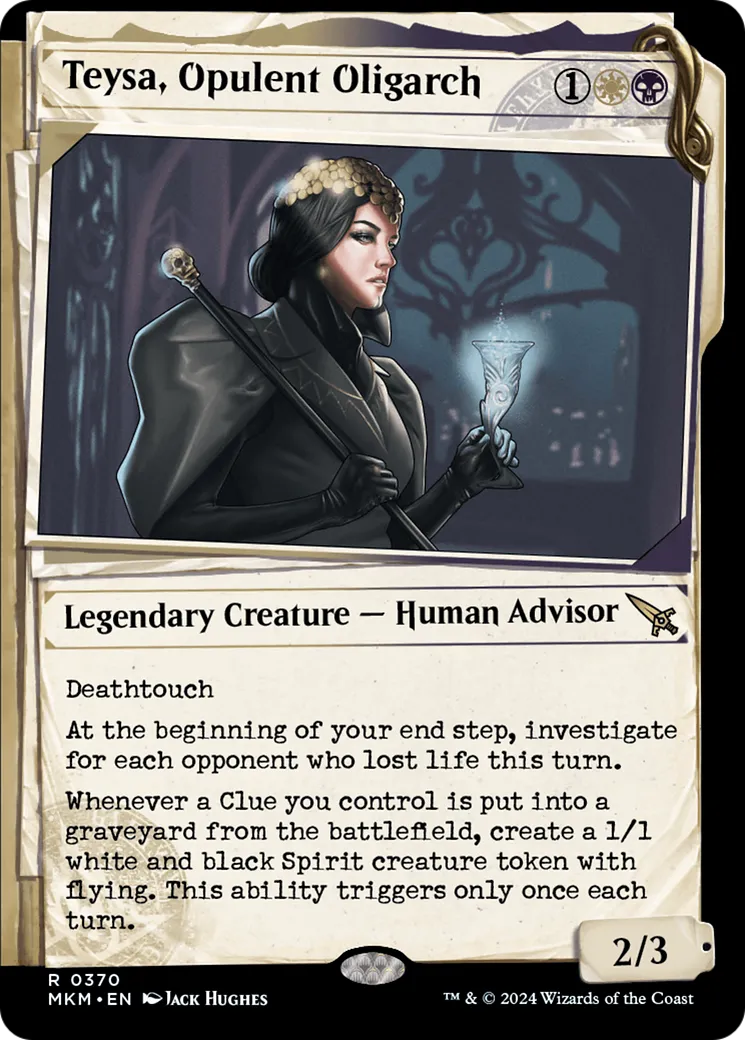 Teysa, Opulent Oligarch — Murders at Karlov Manor — Magic: The Gathering