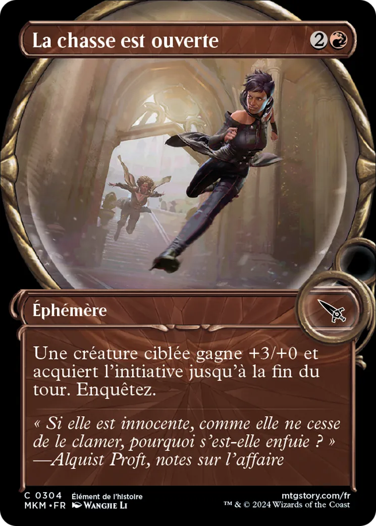 La chasse est ouverte — Murders at Karlov Manor — Magic: The Gathering