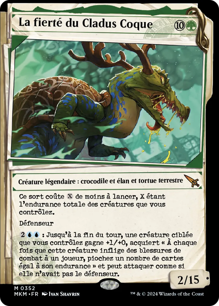 La fierté du Cladus Coque — Murders at Karlov Manor — Magic: The Gathering