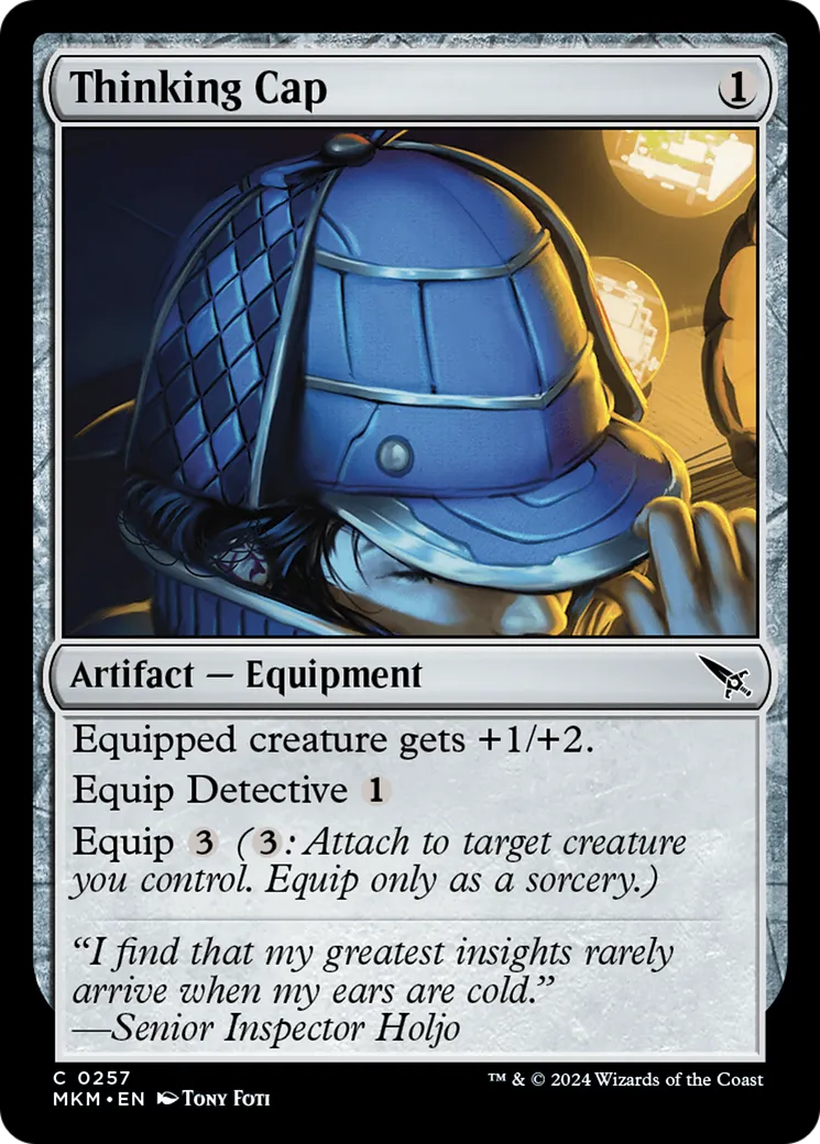Casquette de cogitation — Murders at Karlov Manor — Magic: The Gathering