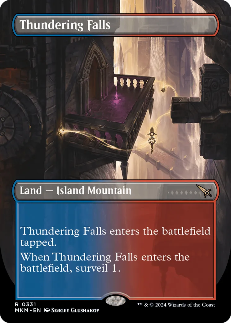 Thundering Falls — Murders at Karlov Manor — Magic: The Gathering