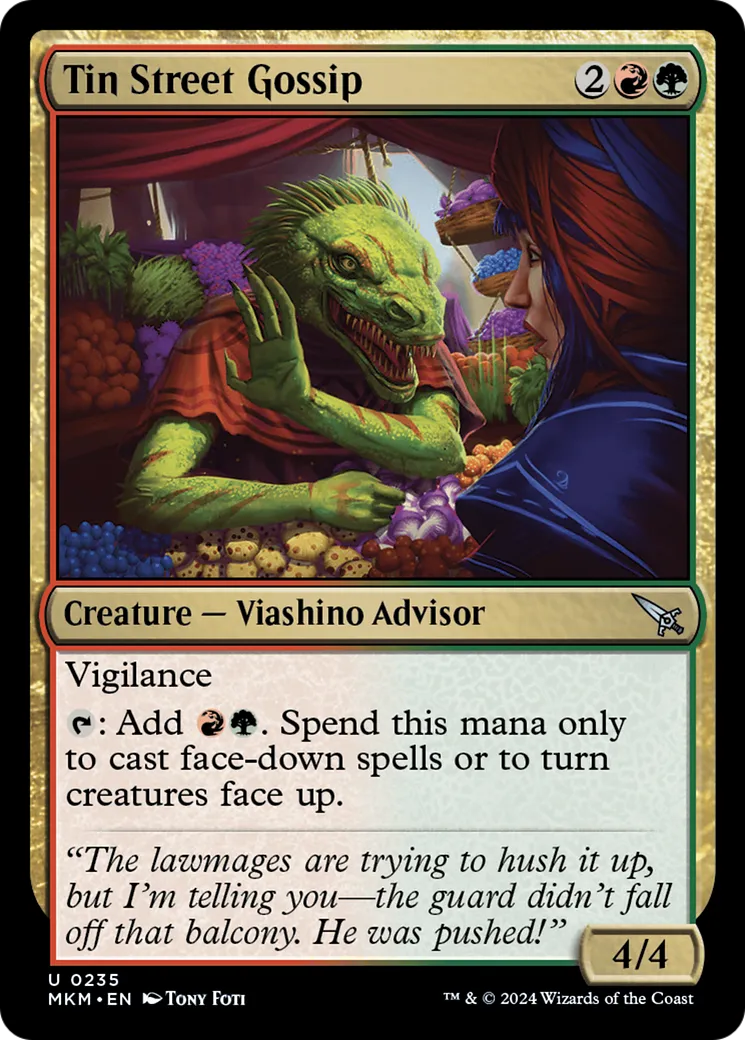Ragots de la rue d'étain — Murders at Karlov Manor — Magic: The Gathering