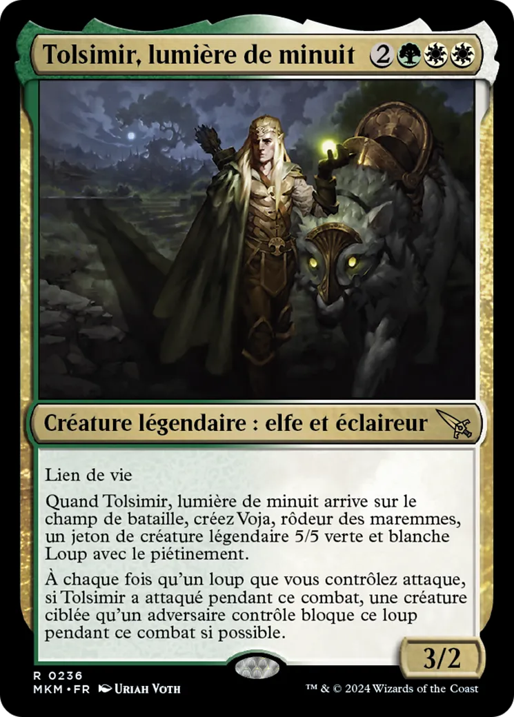 Tolsimir, lumière de minuit — Murders at Karlov Manor — Magic: The Gathering