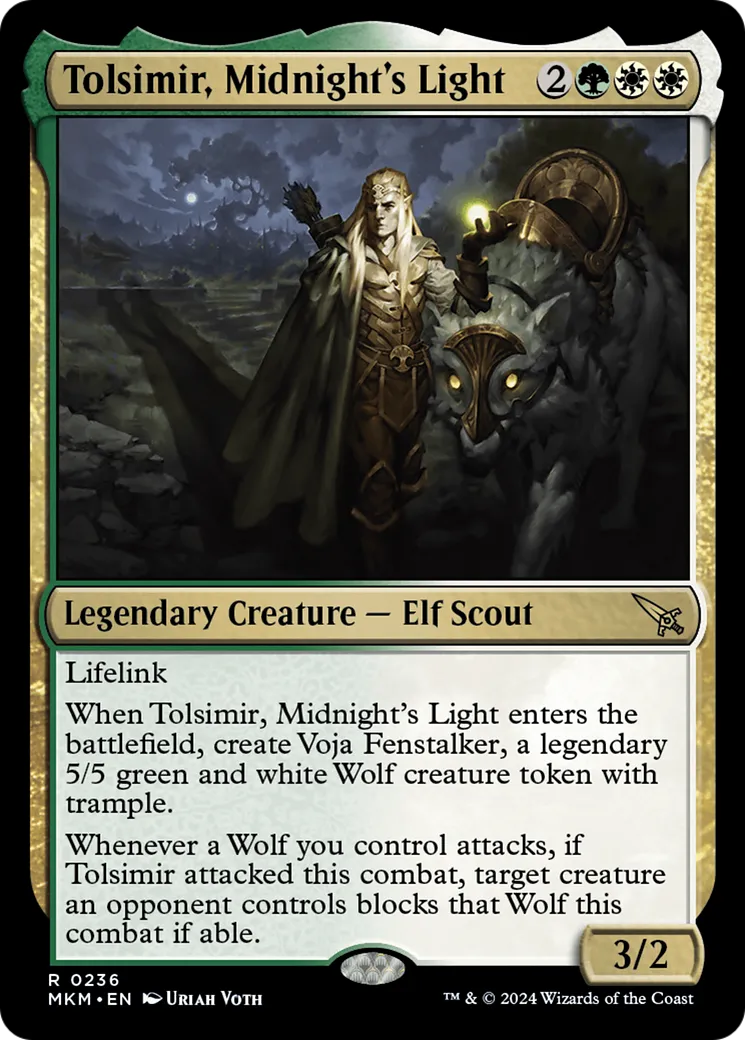 Tolsimir, lumière de minuit — Murders at Karlov Manor — Magic: The Gathering