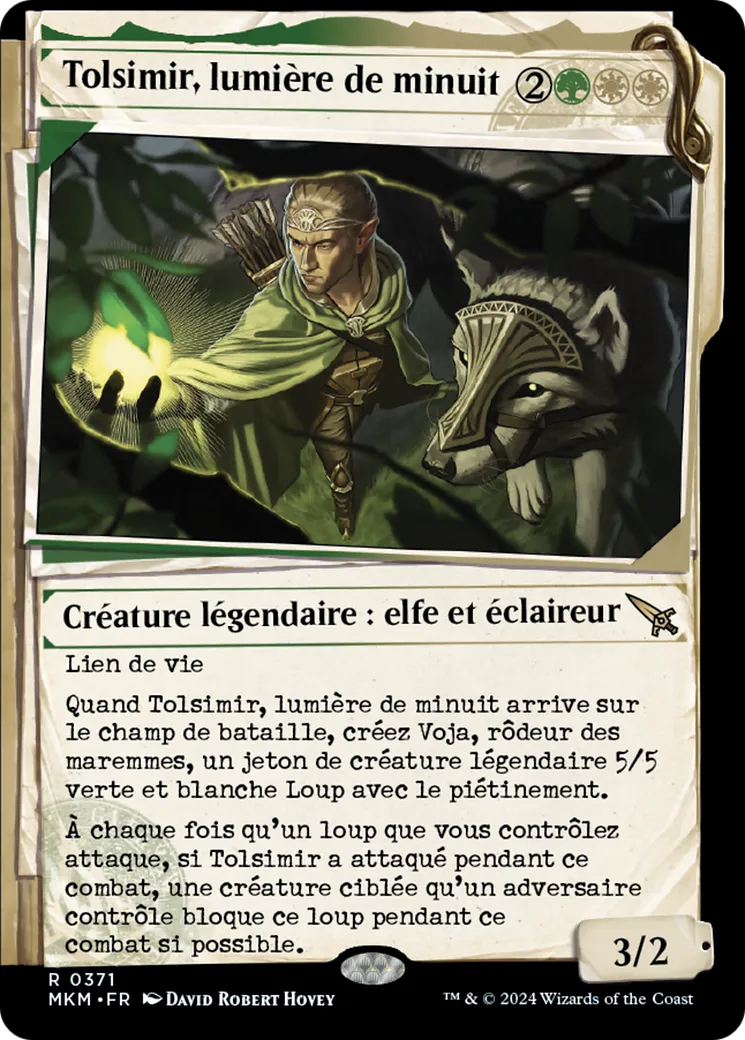 Tolsimir, lumière de minuit — Murders at Karlov Manor — Magic: The Gathering