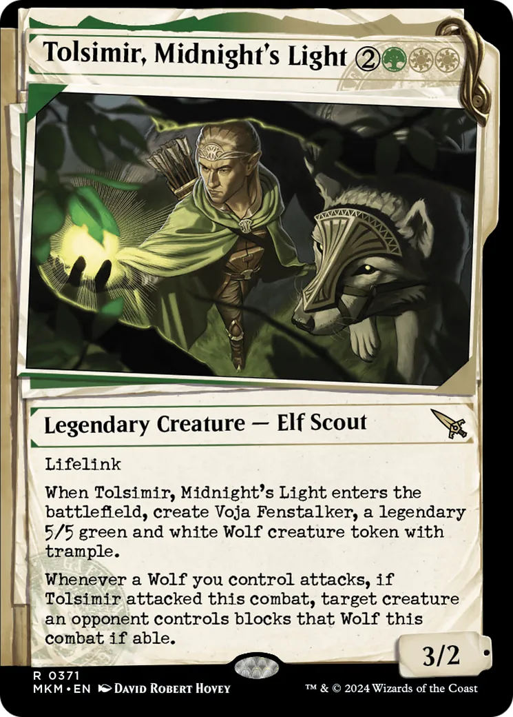 Tolsimir, lumière de minuit — Murders at Karlov Manor — Magic: The Gathering