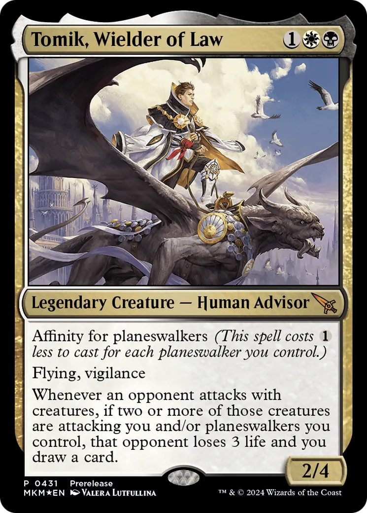 Tomik, Wielder of Law — Murders at Karlov Manor — Magic: The Gathering