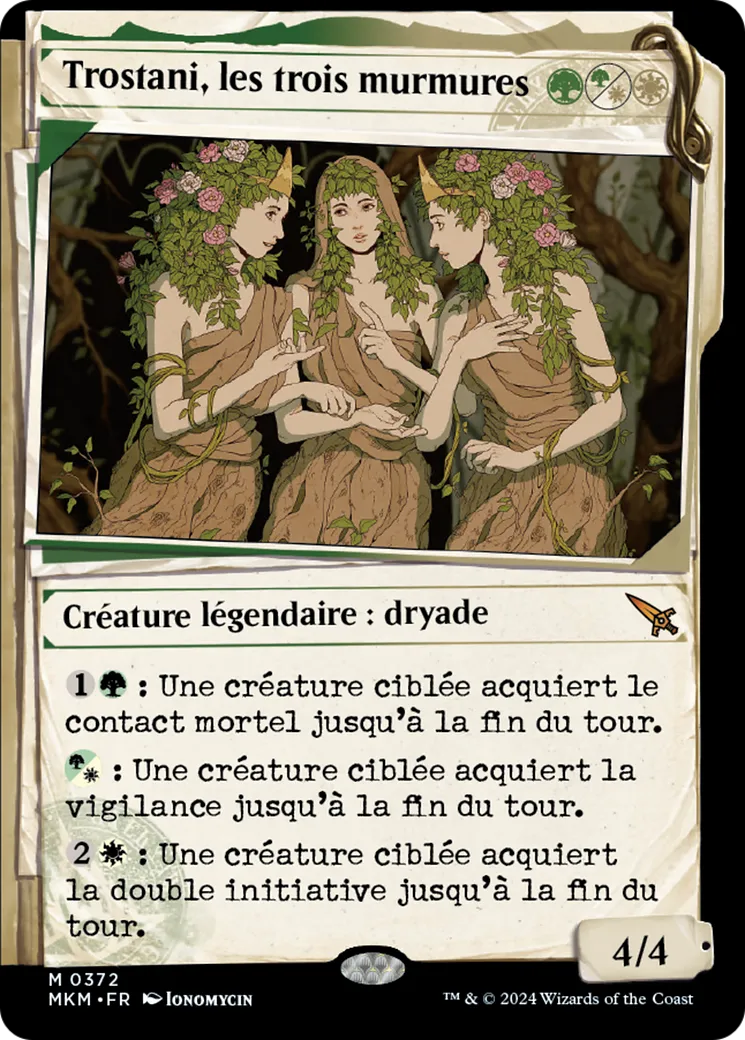Trostani, les trois murmures — Murders at Karlov Manor — Magic: The Gathering