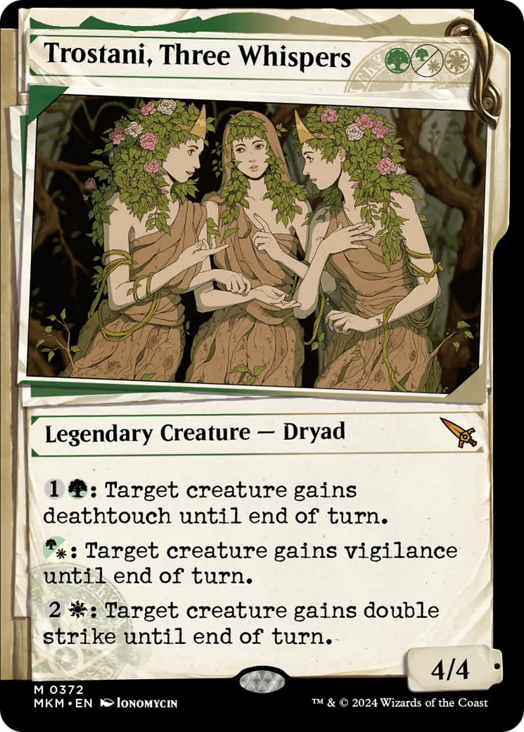 Trostani, Three Whispers — Murders at Karlov Manor — Magic: The Gathering