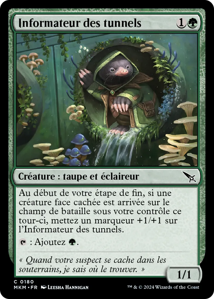 Informateur des tunnels — Murders at Karlov Manor — Magic: The Gathering