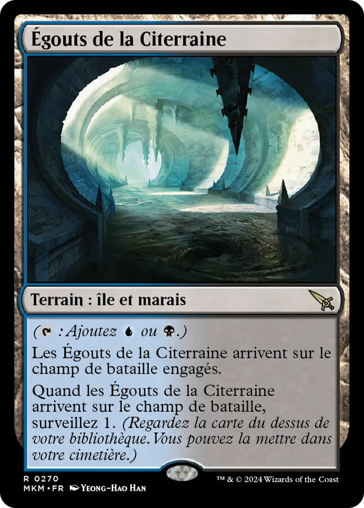 Égouts de la Citerraine — Murders at Karlov Manor — Magic: The Gathering
